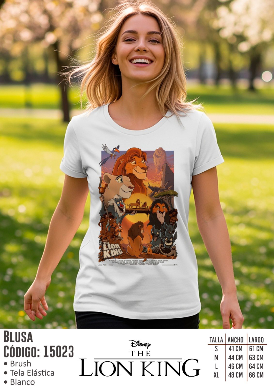 Blusa El Rey León