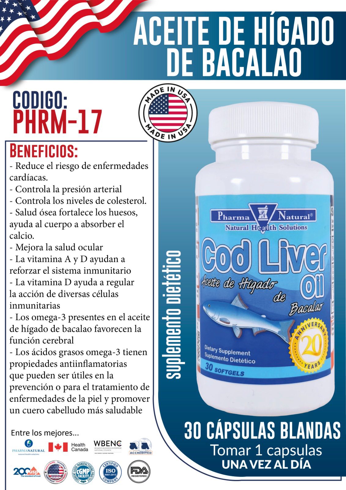 Aceite de Hígado de Bacalao